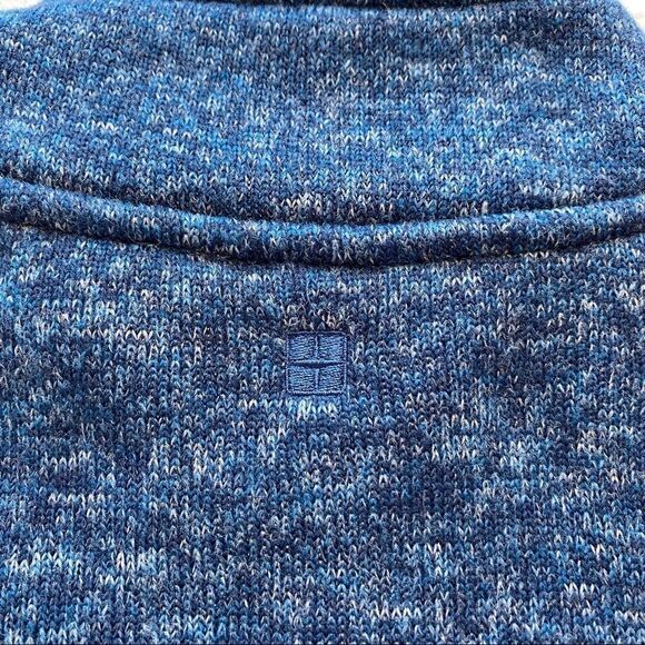 Mountain Warehouse Blue 1/4 Zip Knit Fleece Pullover Size 16 - Picture 7 of 10